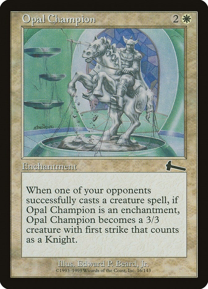 Opal Champion (16) [ULG] - MTG Single