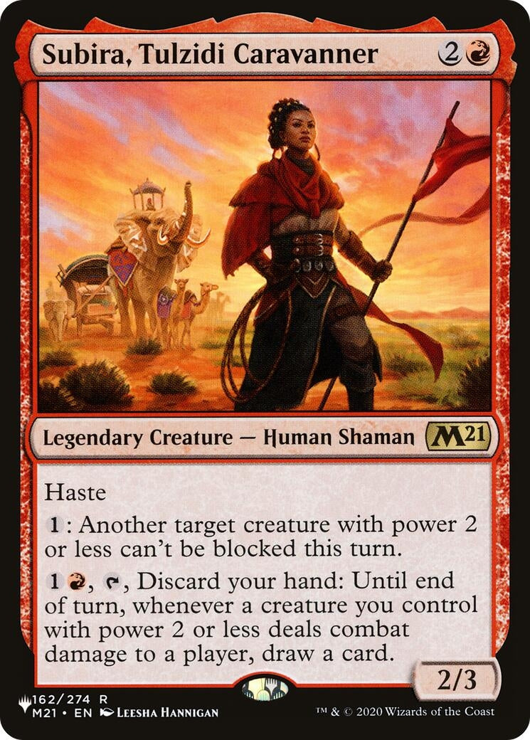 Image for Subira, Tulzidi Caravanner (162/274) (The List Reprints) - Magic: The Gathering