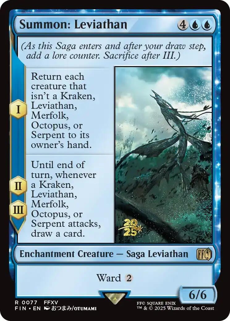 Image for Summon: Leviathan (77) (Prerelease Cards) - Magic: The Gathering