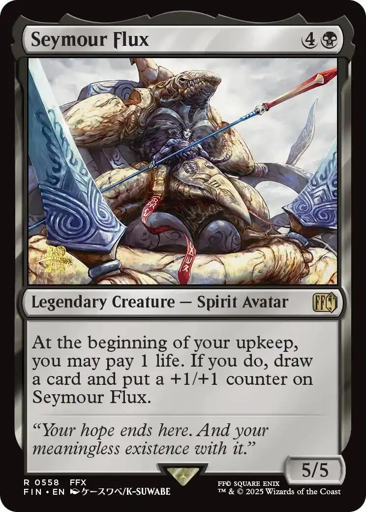 Image for Seymour Flux (558) (Prerelease Cards) - Magic: The Gathering
