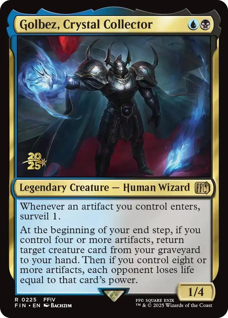 Image for Golbez, Crystal Collector (225) (Prerelease Cards) - Magic: The Gathering