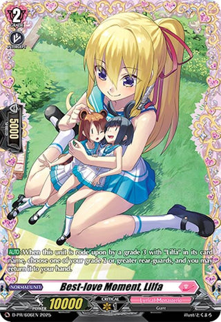 Image for Best-love Moment, Lilfa (D-PR/606EN) (D Promo Cards) - Cardfight Vanguard