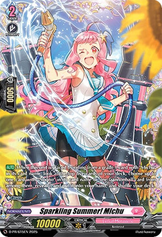 Image for Sparkling Summer! Michu (D-PR/615EN) (D Promo Cards) - Cardfight Vanguard