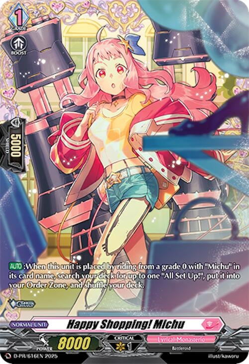Image for Happy Shopping! Michu (D-PR/616EN) (D Promo Cards) - Cardfight Vanguard