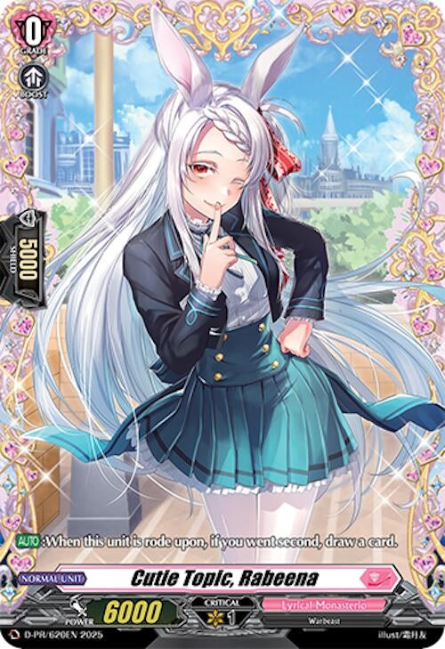 Image for Cutie Topic, Rabeena (D-PR/620EN) (D Promo Cards) - Cardfight Vanguard