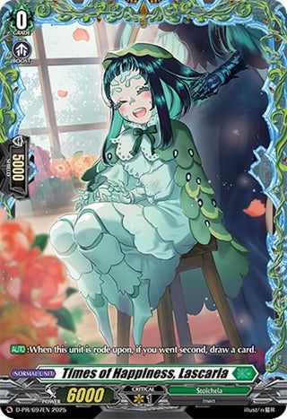 Image for Times of Happiness, Lascaria (D-PR/697EN) (D Promo Cards) - Cardfight Vanguard