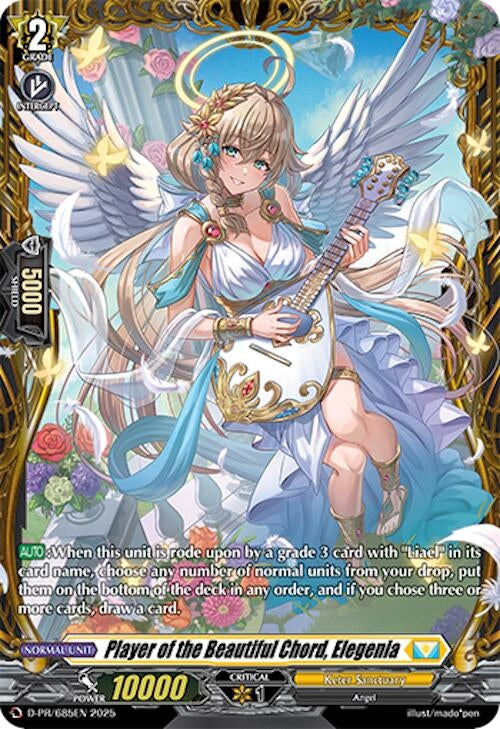 Image for Player of the Beautiful Chord, Elegenia (D-PR/685EN) (D Promo Cards) - Cardfight Vanguard