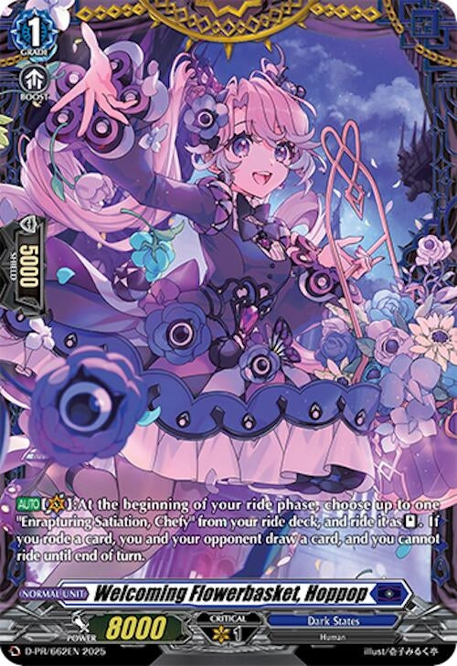 Image for Welcoming Flowerbasket, Hoppop (D-PR/662EN) (D Promo Cards) - Cardfight Vanguard