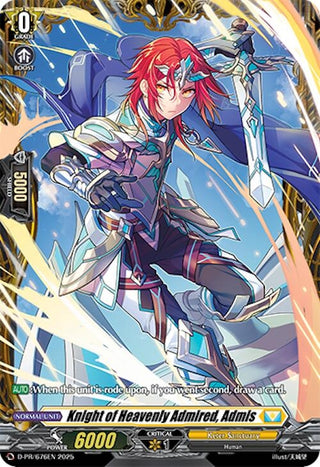 Image for Knight of Heavenly Admired, Admis (D-PR/676EN) (D Promo Cards) - Cardfight Vanguard