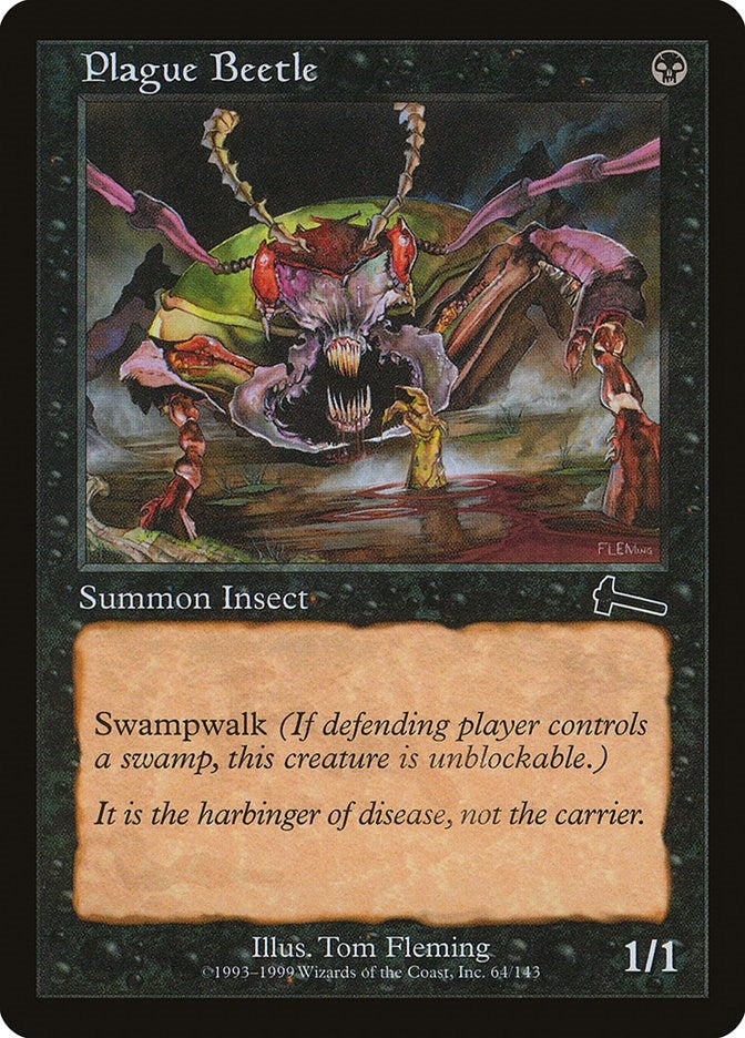 Plague Beetle (64) [ULG] - MTG Single