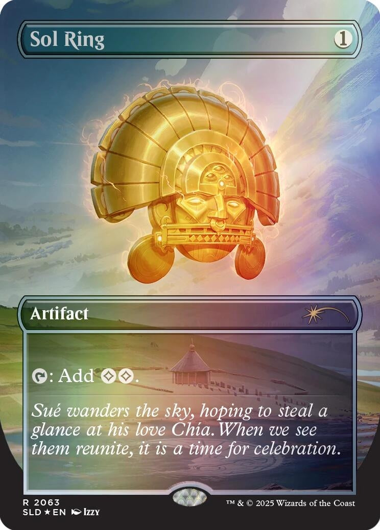 Image for Sol Ring (2063) (Rainbow Foil) (2063) (Secret Lair Drop Series) - Magic: The Gathering