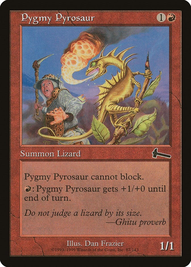 Pygmy Pyrosaur (87) [ULG] - MTG Single