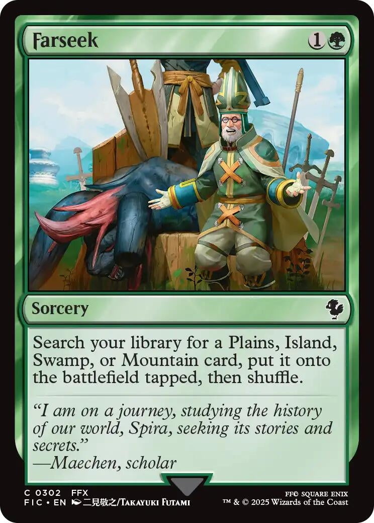 Image for Farseek (Surge Foil) (302) (Commander: FINAL FANTASY) - Magic: The Gathering