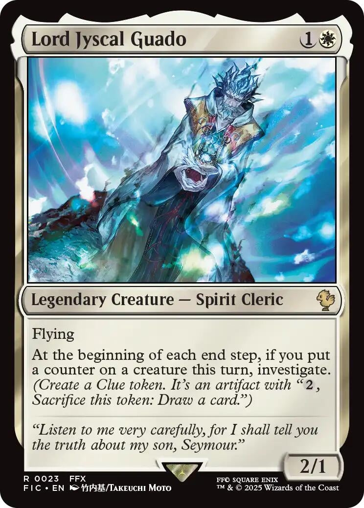 Image for Lord Jyscal Guado (Surge Foil) (23) (Commander: FINAL FANTASY) - Magic: The Gathering