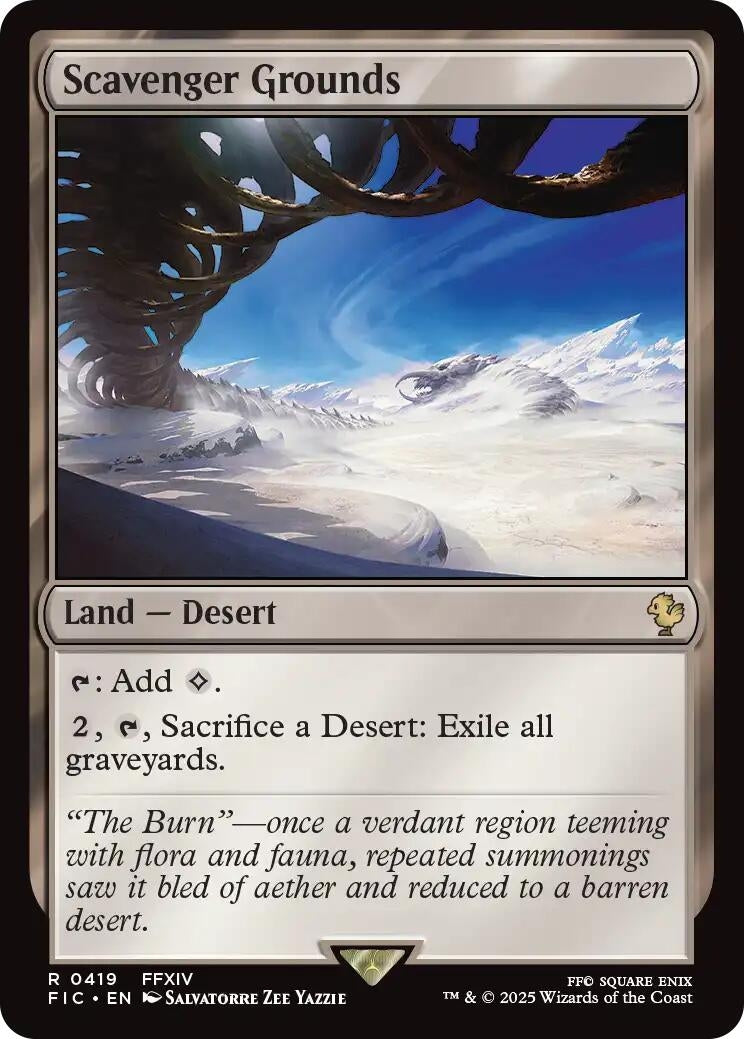 Image for Scavenger Grounds (Surge Foil) (419) (Commander: FINAL FANTASY) - Magic: The Gathering