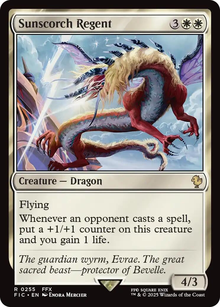 Image for Sunscorch Regent (Surge Foil) (255) (Commander: FINAL FANTASY) - Magic: The Gathering