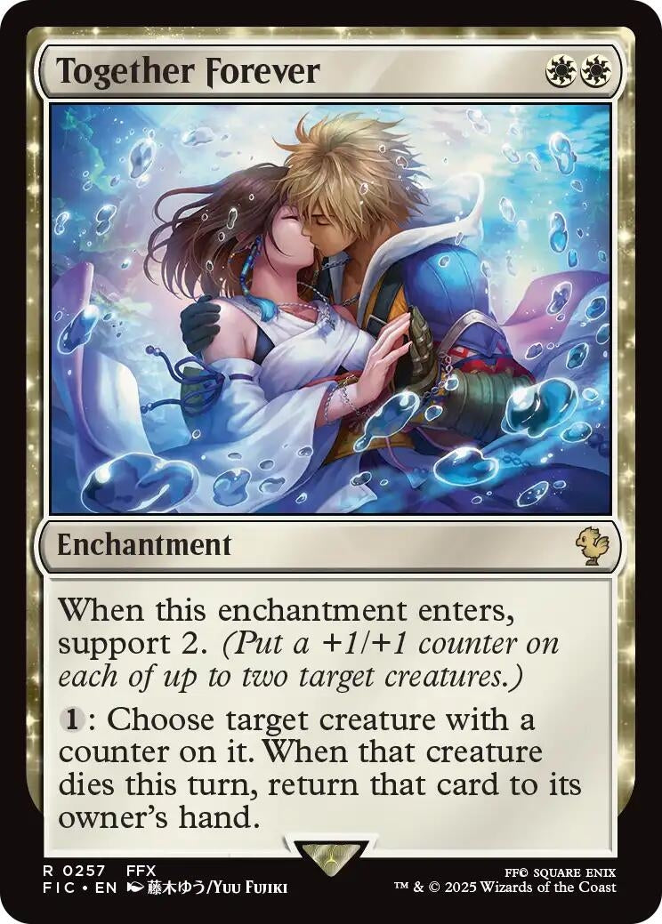 Image for Together Forever (Surge Foil) (257) (Commander: FINAL FANTASY) - Magic: The Gathering