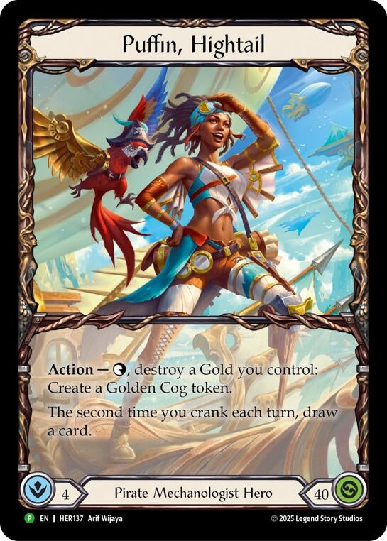Image for Puffin, Hightail - HER137 (HER137) (Flesh and Blood: Promo Cards) - Flesh and Blood TCG