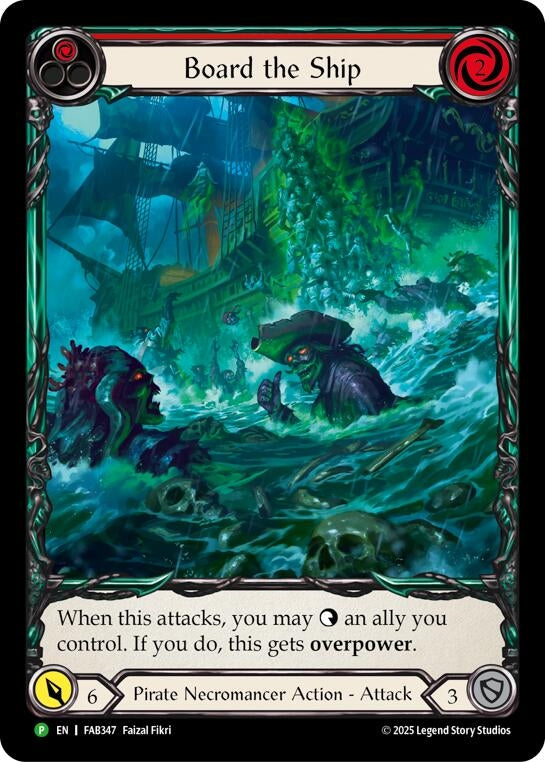 Image for Board the Ship - FAB347 (FAB347) (Flesh and Blood: Promo Cards) - Flesh and Blood TCG