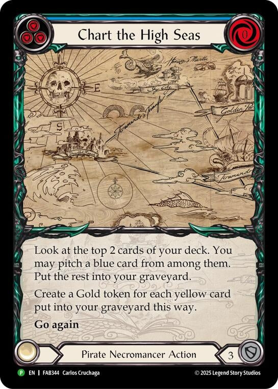 Image for Chart the High Seas - FAB344 (FAB344) (Flesh and Blood: Promo Cards) - Flesh and Blood TCG