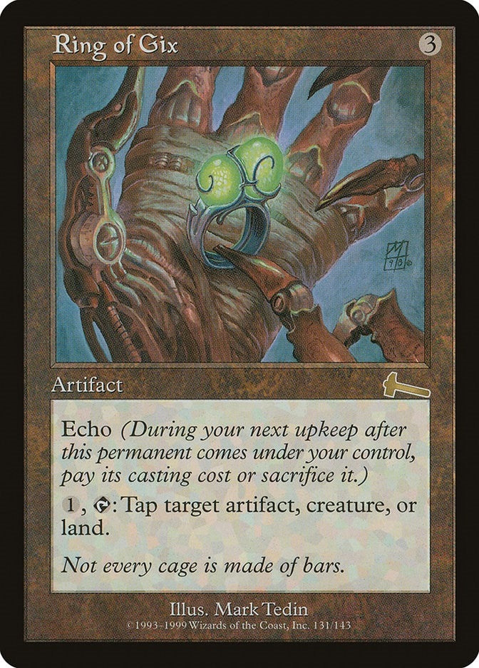 Ring of Gix (131) [ULG] - MTG Single