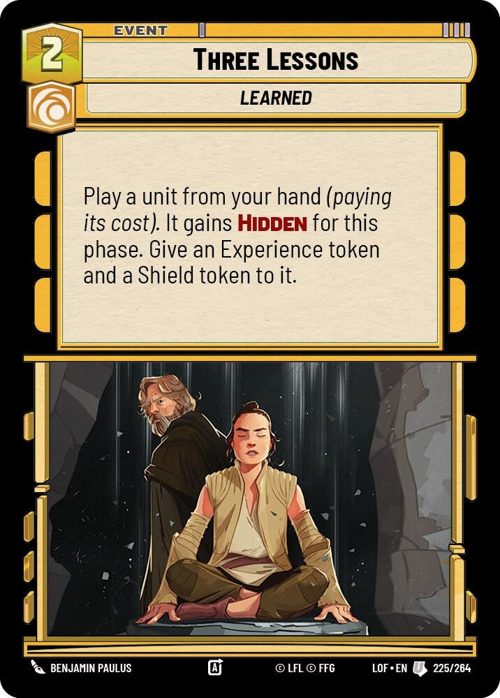 Three Lessons (225/264) [Legends of the Force]