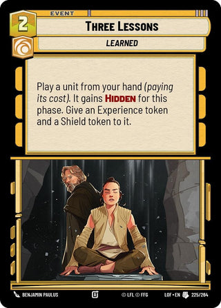 Three Lessons (225/264) [Legends of the Force]