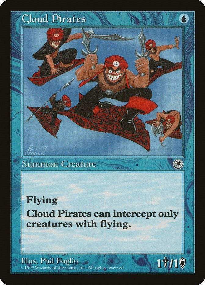 Cloud Pirates [POR] - MTG Single
