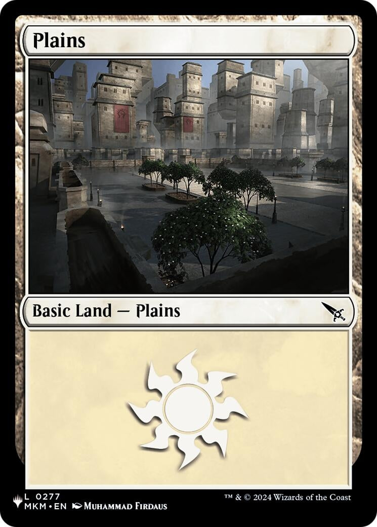 Image for Plains (MKM) (277) (The List Reprints) - Magic: The Gathering