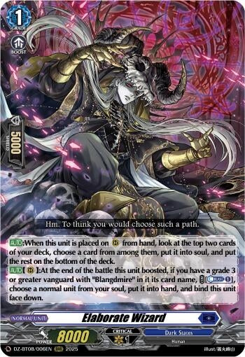 Image for Elaborate Wizard (DZ-BT08/006EN) (DZ-BT08: Knights 0f Rebirth) - Cardfight Vanguard