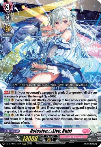 Image for AstesiceLive, Kairi (DZ-BT08/016EN) (DZ-BT08: Knights 0f Rebirth) - Cardfight Vanguard