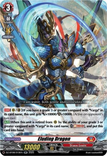 Image for Eluding Dragon (DZ-BT08/019EN) (DZ-BT08: Knights 0f Rebirth) - Cardfight Vanguard