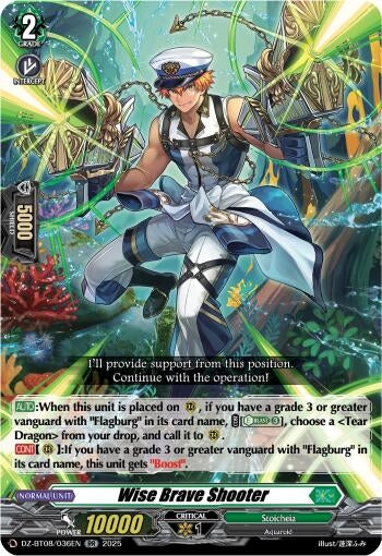 Image for Wise Brave Shooter (DZ-BT08/036EN) (DZ-BT08: Knights 0f Rebirth) - Cardfight Vanguard
