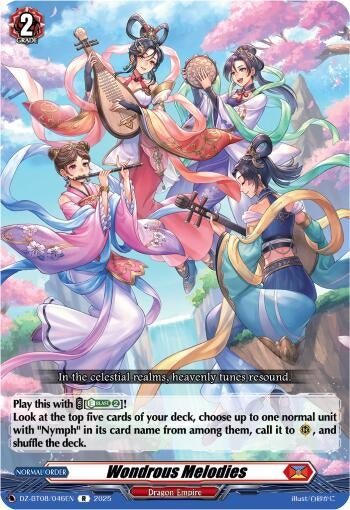 Image for Wonderous Melodies (DZ-BT08/046EN) (DZ-BT08: Knights 0f Rebirth) - Cardfight Vanguard
