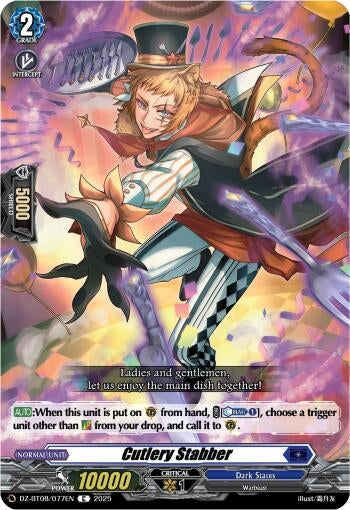 Image for Cutlery Stabber (DZ-BT08/077EN) (DZ-BT08: Knights 0f Rebirth) - Cardfight Vanguard