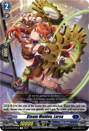 Image for Steam Maiden, Larsa (DZ-BT08/079EN) (DZ-BT08: Knights 0f Rebirth) - Cardfight Vanguard