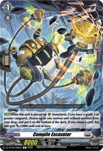 Image for Compile Excavator (DZ-BT08/088EN) (DZ-BT08: Knights 0f Rebirth) - Cardfight Vanguard