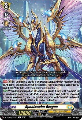Image for Spectacular Dragon (DZ-BT08/091EN) (DZ-BT08: Knights 0f Rebirth) - Cardfight Vanguard