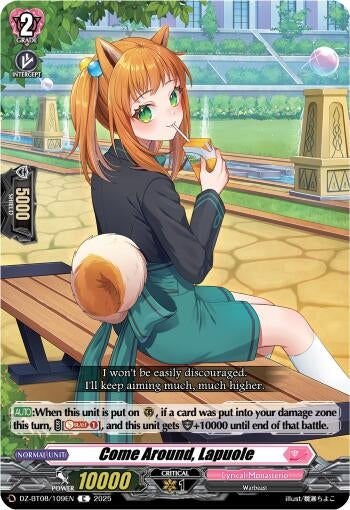 Image for Come Around, Lapuole (DZ-BT08/109EN) (DZ-BT08: Knights 0f Rebirth) - Cardfight Vanguard
