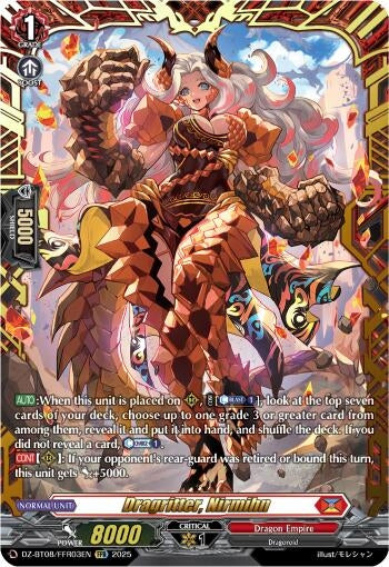 Image for Dragritter, Nirmihn (FFR) (DZ-BT08/FFR03EN) (DZ-BT08: Knights 0f Rebirth) - Cardfight Vanguard