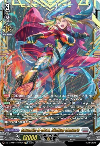 Image for Galatic B-Hero, Stately Crozard (FFR) (DZ-BT08/FFR07EN) (DZ-BT08: Knights 0f Rebirth) - Cardfight Vanguard