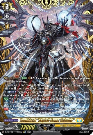 Image for Youthberk "Skyfall Arms: Rebuild" (FFR) (DZ-BT08/FFR10EN) (DZ-BT08: Knights 0f Rebirth) - Cardfight Vanguard