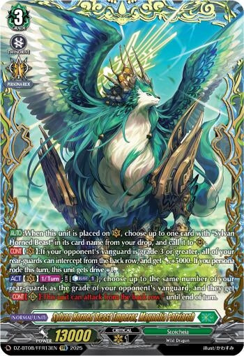 Image for Sylvan Horned Beast Emperor, Magnolia Patriach (FFR) (DZ-BT08/FFR13EN) (DZ-BT08: Knights 0f Rebirth) - Cardfight Vanguard