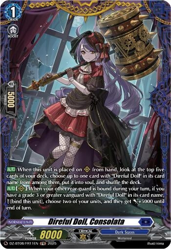 Image for Direful Doll, Consolata (FR) (DZ-BT08/FR11EN) (DZ-BT08: Knights 0f Rebirth) - Cardfight Vanguard