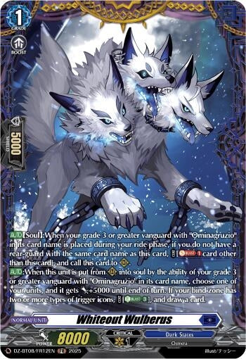 Image for Whiteout Wulberus (FR) (DZ-BT08/FR12EN) (DZ-BT08: Knights 0f Rebirth) - Cardfight Vanguard