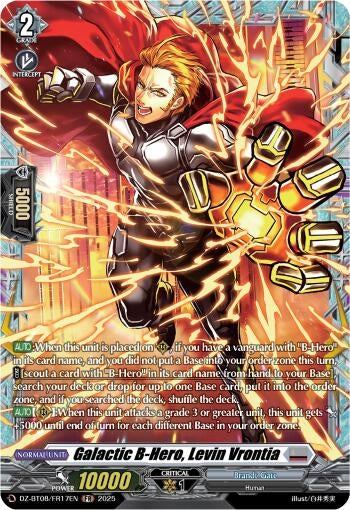 Image for Galatic B Hero, Levin Vrontia (FR) (DZ-BT08/FR17EN) (DZ-BT08: Knights 0f Rebirth) - Cardfight Vanguard