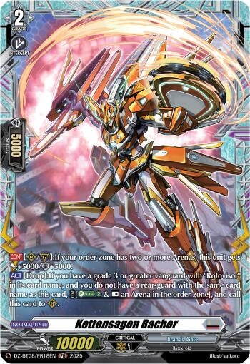 Image for Kettensagen Racher (FR) (DZ-BT08/FR18EN) (DZ-BT08: Knights 0f Rebirth) - Cardfight Vanguard