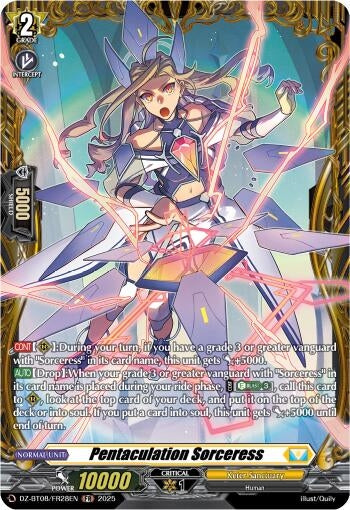 Image for Pentaculation Sorceress (FR) (DZ-BT08/FR28EN) (DZ-BT08: Knights 0f Rebirth) - Cardfight Vanguard