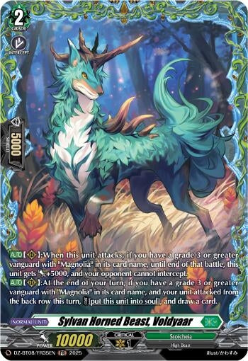 Image for Sylvan Horned Beast, Voldyaar (FR) (DZ-BT08/FR35EN) (DZ-BT08: Knights 0f Rebirth) - Cardfight Vanguard