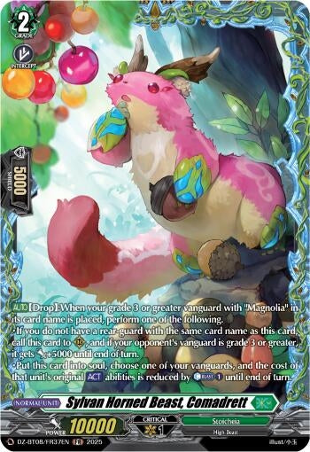 Image for Sylvan Horned Beast, Comadrett (FR) (DZ-BT08/FR37EN) (DZ-BT08: Knights 0f Rebirth) - Cardfight Vanguard